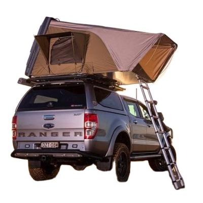 China Easy Install 2023 New Trend Custom Logo Big Size 4 Person Roof Tent Side for sale