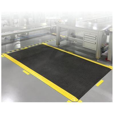 China Modern Anti-Static PVC Flooring ESD PVC Tile Anti-Fatigue Mat Antistatic Anti-Fatigue Rubber Flooring Mats for sale