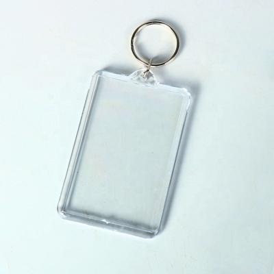 China Promotional Activities Newcomer Custom Logo Printed Acrylic Fashion Key Chain for sale