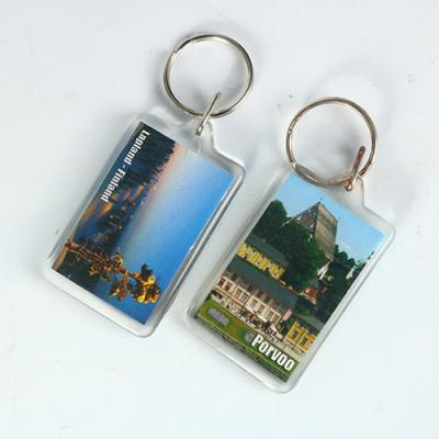 China Promotional Activities New Product Custom Molded Plastic Fancy Key Rings for sale