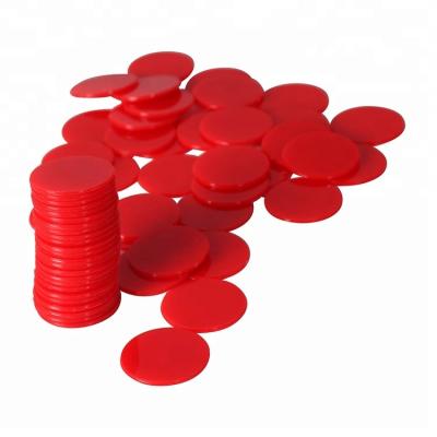 China Worldwide Blank Plastic Round Colored Token Coin Wholesale for sale