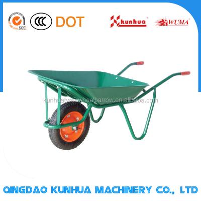 China wheelbarrow do four-wheeling by metal construction for sale