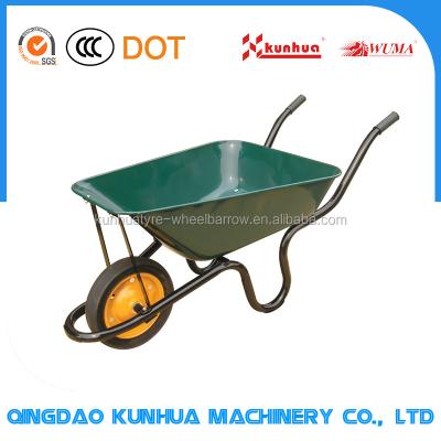 China Metal China Manufacturer Never Tired Construction Aluminum Wheelbarrow With Low Price for sale