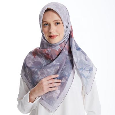 China Square Size Printed Veil Hijab Scarves Hijab Cotton Foulard Hijab Veil for sale