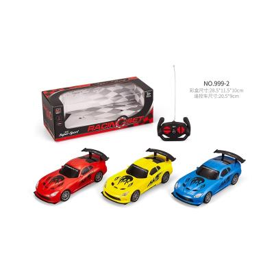 China 1:20 Four-Way Radio Obstacle Avoidance Make In Kind Tragic Rechargeable Control Car Children's Toy Simulation Racing Car for sale