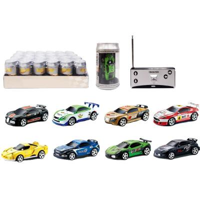 China 2010B Mini Rc Car 1:58 Scale 4CH mini rc racing car App controlled mini rc car with cola box for sale