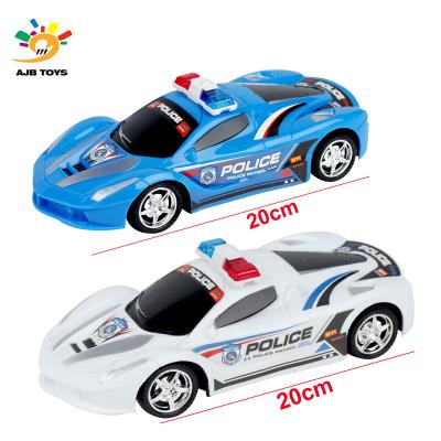 China Hot Selling 4 Channel Cheap Toy 2022 Obstacle Avoidance RC Police Car Remote Control Car Toy With Popular BRI Certificate Design for sale