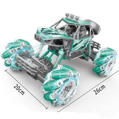 China With 1/14 Light Alloy Watch Control Radio Control Climbing Car With Light And Music RC Drift Car Toy for sale