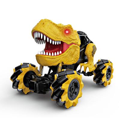 China NEWEST DESIGN 2.4Ghz Function 1:18 SCALE SIMULATION RECHARGEABLE BATTERY RC DINOSAUR ROCK CLIMBER Side Drift DRIFT CAR for sale