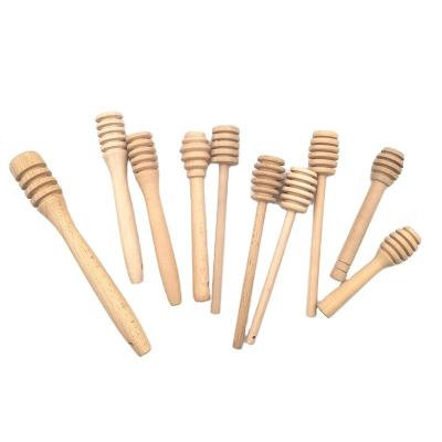 China Cheap Eco - Friendly Food Grade Solid Wooden Honey Stick Customized for sale