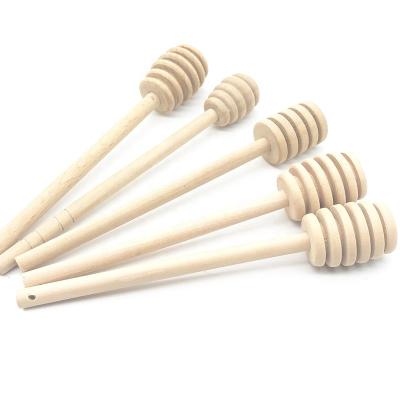 China Eco - Friendly Solid Wood Flavor Honey Stick Custom Logo for sale