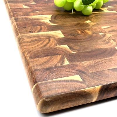 China Disposable Customized Wooden Chopping Chopper Serving Acacia Wood Cutting Board Kitchen Wood Chopping Chopper for sale