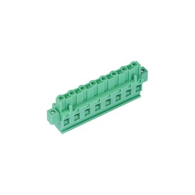 China Phosphor Bronze Manufacturer Recommended Durable Simple PCB By Screw Terminal Blocks 7.62Mm Pitch Connector for sale