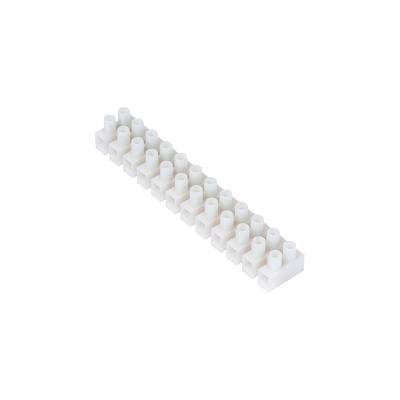 China Manufacturers M2.5 Steel Screw Plastic Terminal Block Connector Double Row Strip Electrical Terminal Strip Screw Terminal Blocks Wholesale for sale