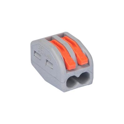 China SCMC 1Out Series Terminal Block Connectors 1In Small Copper Power Supply High Quality Push In Electrical for sale