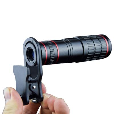 China 18X Lens Mobile Phone Lens Zoom Telescope Camera Optical Glass Telephoto Lens For Universal Smartphone With Tripod for sale