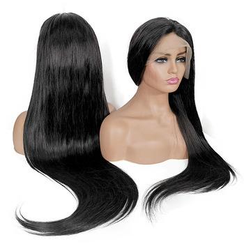 China Silky Straight Wave Brazilian Mink Hair Wigs 13X4 Lace Frontal Brazilian Virgin Hair Wigs Mink Hair Vendors for sale