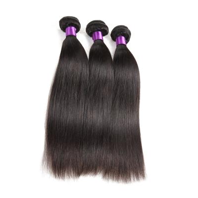 China Cheap Virgin Brazilian Straight Cuticle Aligned Hair Extension Soft Thick Smooth Shedding Barely Cuticle Aligned Hair Bundles for sale