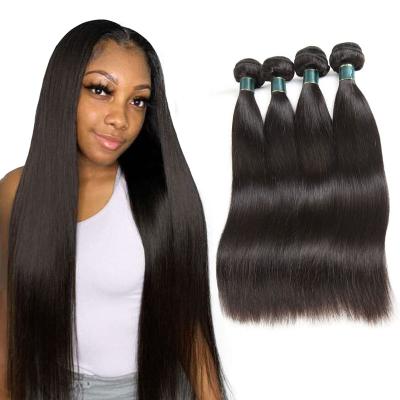 China Top Grade Virgin Soft Smooth Thick Shedding Silky Smooth Barely Straight Cuticle Lined Brazilian Hair Vendors for sale