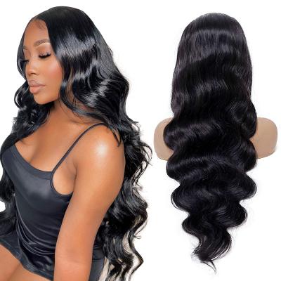 China Wholesale Unprocessed Virgin Barely Shedding Thick Smooth Soft Remy Human Hair Bundles Lace Front Wigs Body Wave Vendors for sale