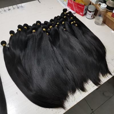 China ALL Virgin Cuticle Aligned Hair Wholesale Unprocessed Raw Straight Hair Bundles Peruvian Hair Weave Bundles Grade 10A Cheap for sale