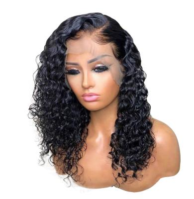 China Jerry Curl Raw 10A Jerry Curly Hair Extensions Cuticle Aligned Lace Wig For Women Brazilian Unprocessed Virgin Hair Color Wigs for sale