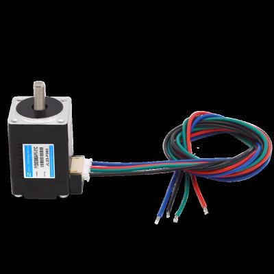 China Automation Industry Kits CNC 0.6A Stepper Motor Black Hybrid High Torque Industrial Stepper Motor for sale