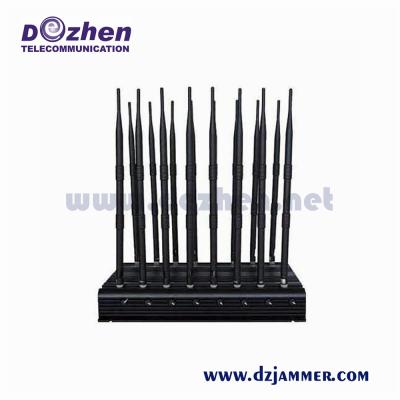 Китай Jammer сигнала wifi Merters охвата 50 Jammer сигнала VHF GPS UHF GSM 3G 4G 5g WiFi конференц-зала продается