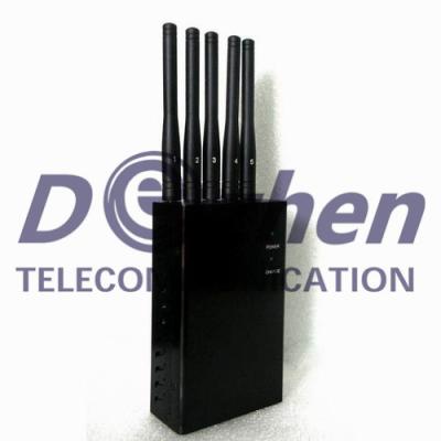 Cina Emittente di disturbo con Omni - antenne direzionali del segnale del telefono cellulare di GPS WiFi 120 x 74 x 29mm in vendita