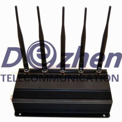 China Universal Cell Phone Jammer Device Remote Controlled 20 Meters Radius for sale