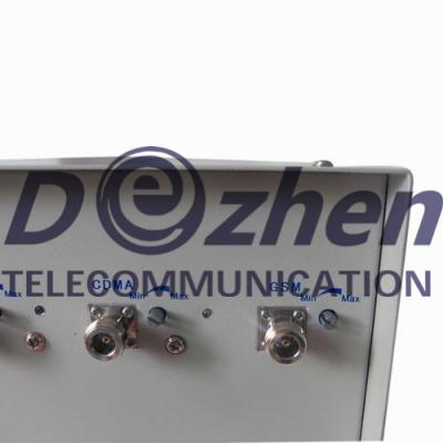 China 75 Wattage High Power Cell Phone Signal Jammer 4G LTE With Directional Antenna for sale