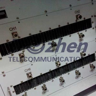 China Do veículo completo da faixa do poder superior do DDS o telhado militar da proteção do trem montou o sistema 25-6000MHz do jammer à venda