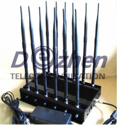 China 12 Satellitentelefone Band Störsender G-/Mdcs Rebolabile 3G 4G WIFI GPS und Autodirektübertragungen 315-433-868 MHZ zu verkaufen