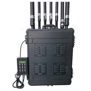 China 45 Kilograms Pelican 800W High Power DDS Portable Mobile Phone Jammer for sale