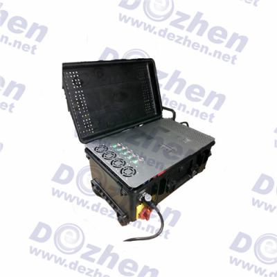 China Portable Vehicle 50-800 Meters RF Bomb Signal Jammer WiFi signal jammer for sale