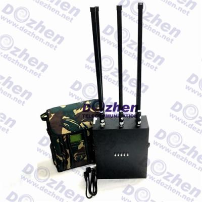 China GPSs WIFI Band-Militärmeter der hohen Leistung des Handy-Signal-Rucksack-Störsender-200 8 zu verkaufen