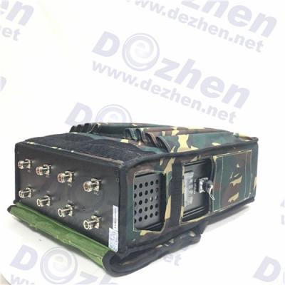 China Military Durable High Power RF Signal Backpack Jammer GSM 3G 4G Cell Phone Drone Signal Jammer for sale