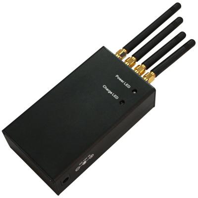 China 4 Band Hand Held Portable Signal Jammer Mobile Phone Jamming Device for sale