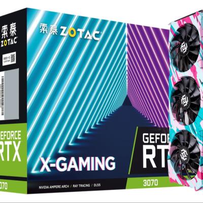 China New Used GeForce RTX 3070 Workstation Gaming Stock OC Video Card Advanced Graphics Card for sale