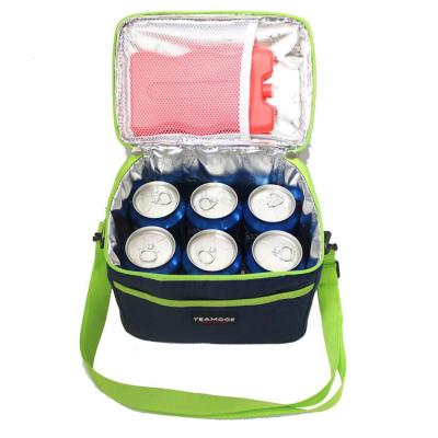 China Promotional Custom Eco Zipper Portable Recyclable Luxury Fashion Wine Soft Ice Cooler Bag for sale