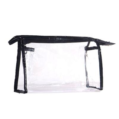 China Eco Tending Hot Products Cheap Portable Transparent PVC Cosmetic Bag for sale