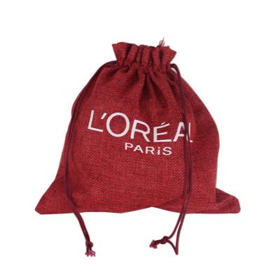 China Eco Factory Price High Quality Customized Drawstring Cotton Bag for sale