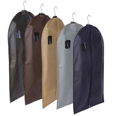 China High Quality Promotional Reusable Eco Friendly Suite Cover Nonwoven Garment Bag for sale