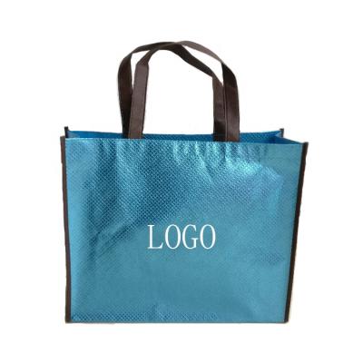 China Custom Color Eco Friendly Recyclable PP Laminated Non Woven Bag for sale