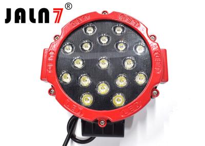 China 7 Inch Round Truck Mounted Work Lights High Definition PC Toughed Lens for sale