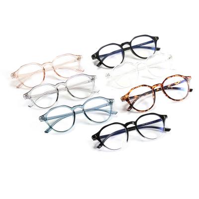 China High Quality Blue Light Anti Blue Soft Eyesight Men Women TR90 Shatterproof Glasses Large for sale