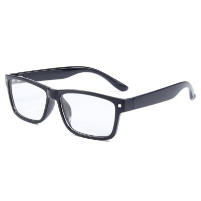 China For Italy Vintage Design CE Square Optical Frames Black Reading Glasses Reading Glasses for sale