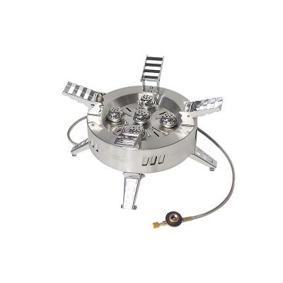 China Have a great firepower factory direct sales 2022 butane stove five stars camping gas stove high power outdoor camping stove for sale