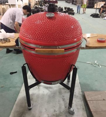 China Largest Size 29inch MCD China Manufacturer Adjustable Outdoor Ceramic Barbecue Grill Table Kamado Grill for sale