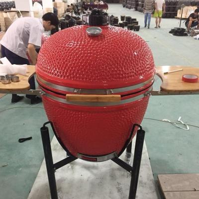 China 29inch MCD Larger Size Kamado Grill Georges Goreman Outdoor Ceramic Grill Charcoal Adjustable BBQ Grill for sale